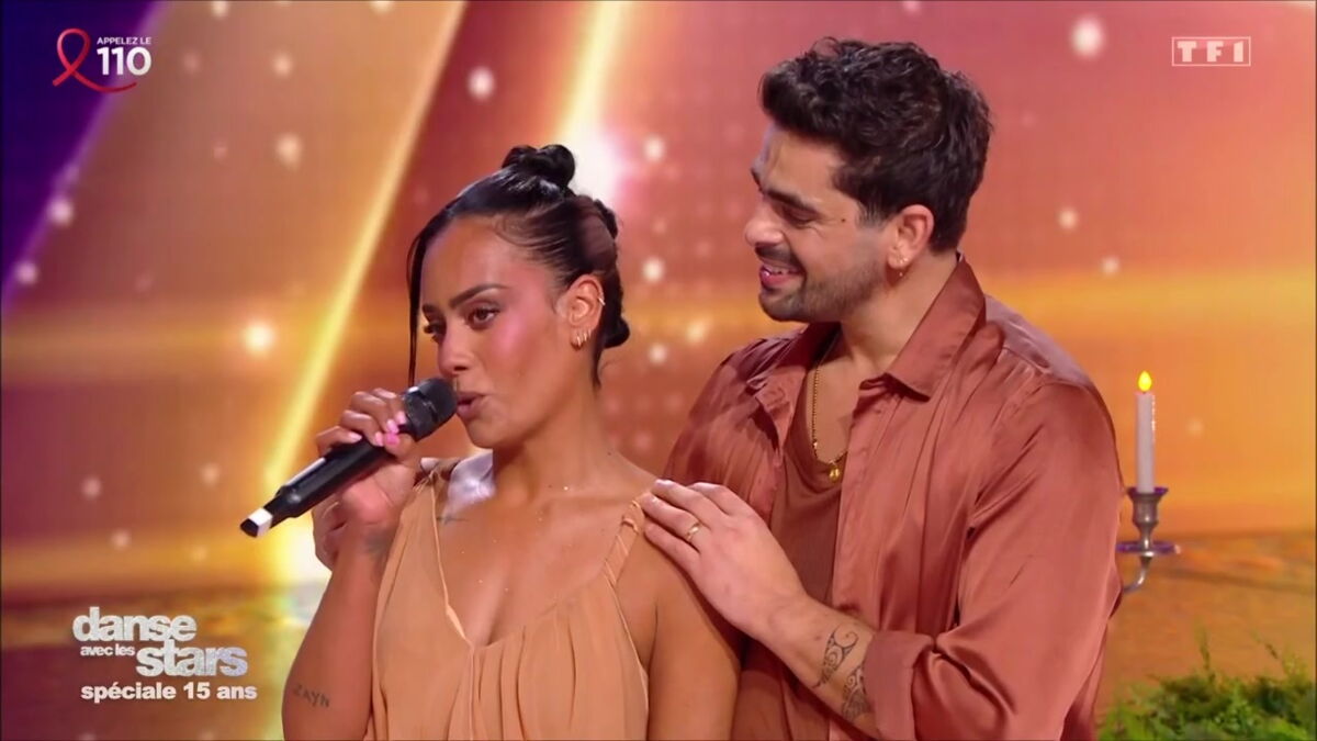 “Mon ami pour la vie” : Amel Bent craque lors de ses retrouvailles avec Christophe Licata dans Danse avec les stars – Télé-Loisirs
