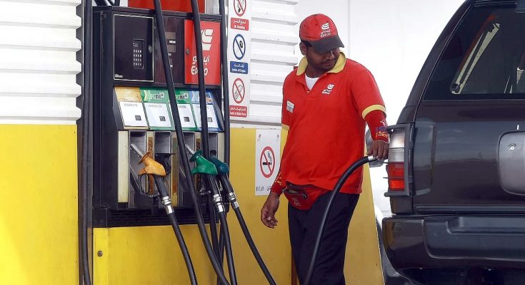 تكلفة ملء خزان الوقود بالكامل بالإمارات فبراير