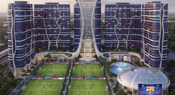 ناطحات سحاب دبي ومجمع فاخر بأبوظبي يحملان