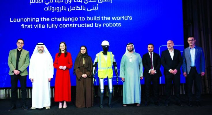 دبي تشهد إطلاق تحدي بناء أول فيلا