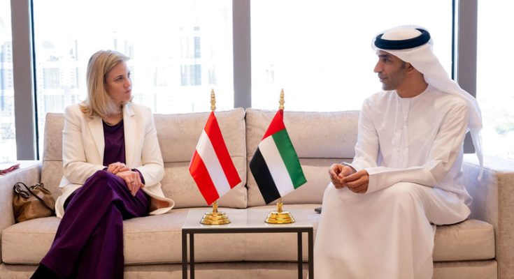 مليارات درهم تجارة الإمارات والنمسا 2025