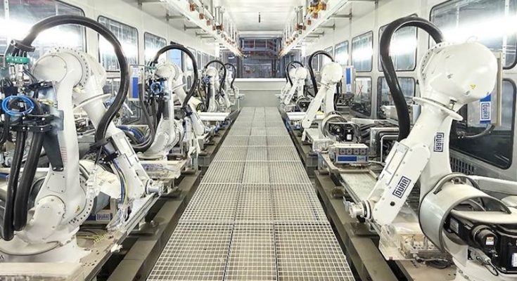 شركة دور تقوم بتركيب ورشة طلاء لأول