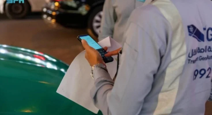 مخالفات نقل الركاب تطيح 854 سيارة.. مكة